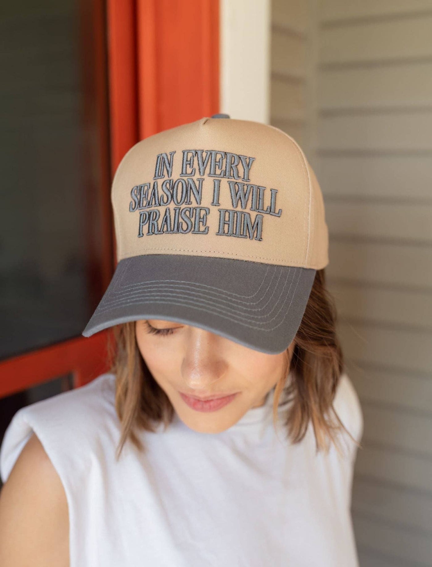 Hat: In every season I will praise Him