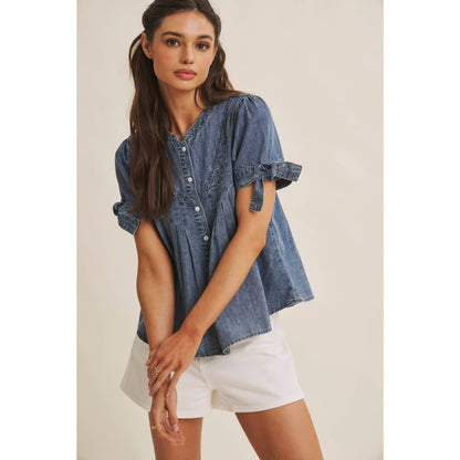 Sunny Day Denim Top