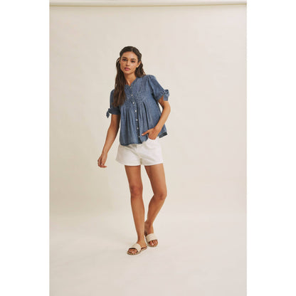 Sunny Day Denim Top