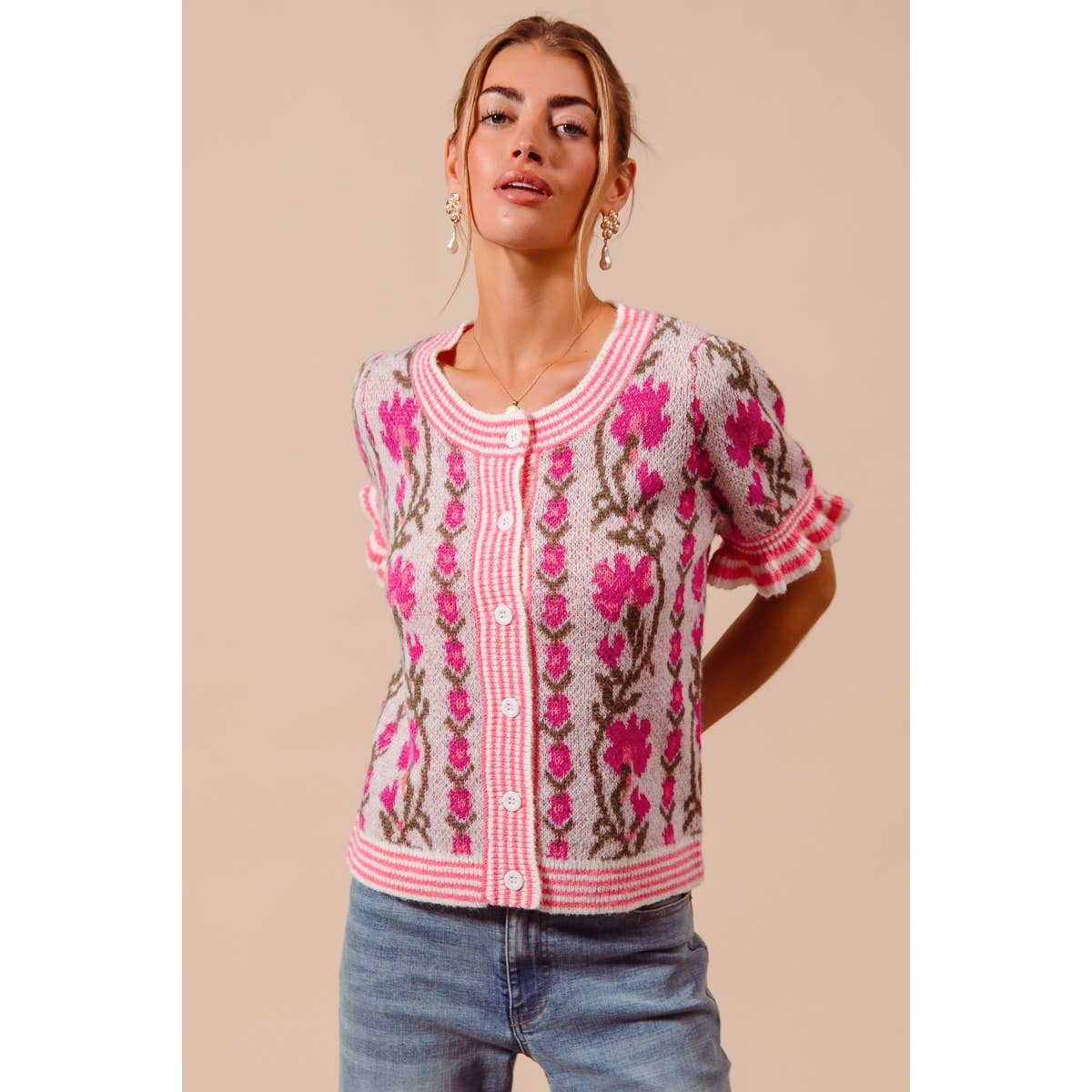 Bevie Button up Cardigan