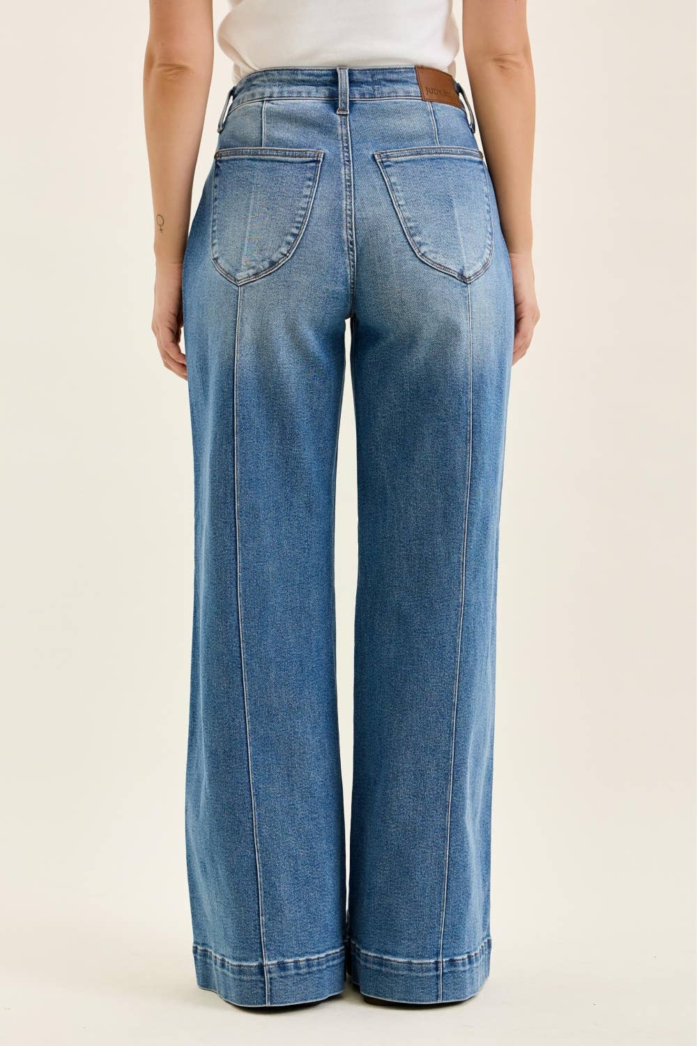 Liza Palazzo Denim ( Short )