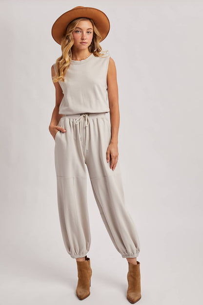 Jannie Jumpsuit ( Black or Ash )