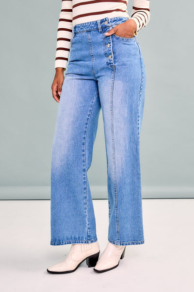 Shaina Cropped Denim