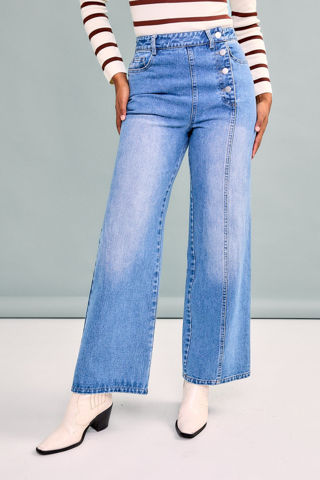 Shaina Cropped Denim