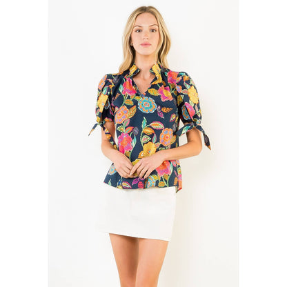 Vanessa Floral Top