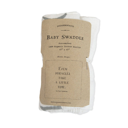 Even Miracles (Fairy Godmother) Swaddle Blanket