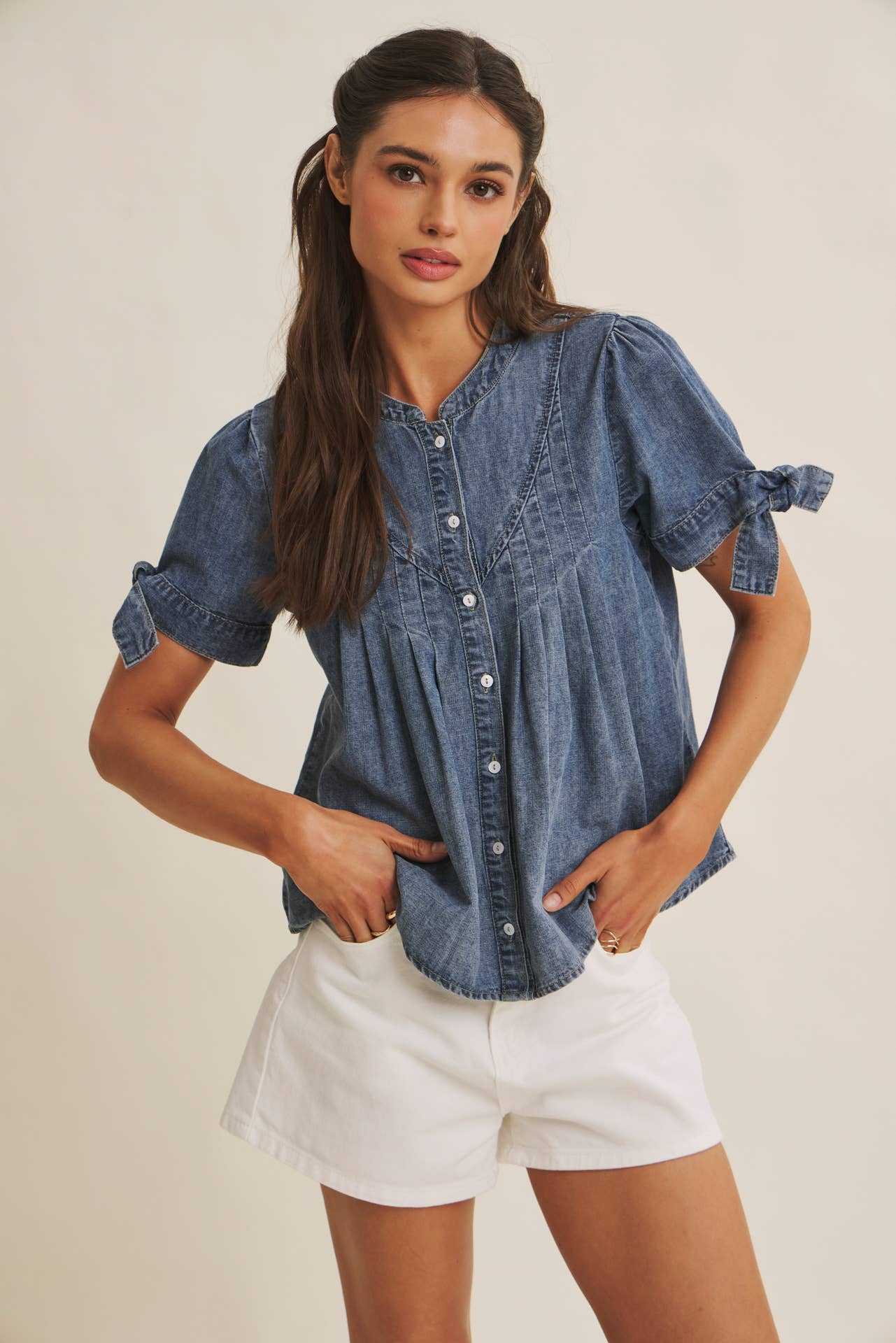 Sunny Day Denim Top