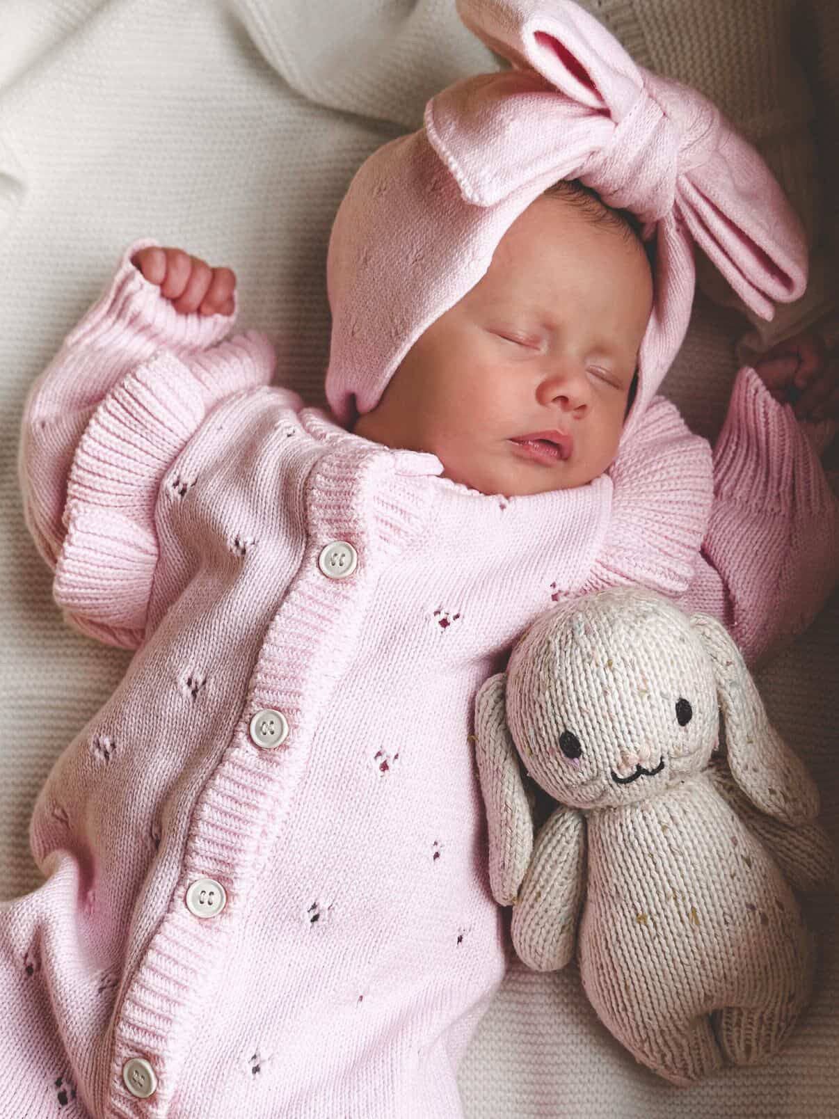 Knit Bow Headband