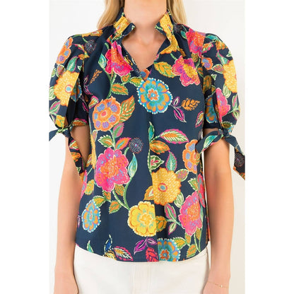 Vanessa Floral Top