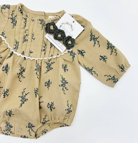 Mabel Long Sleeve Romper