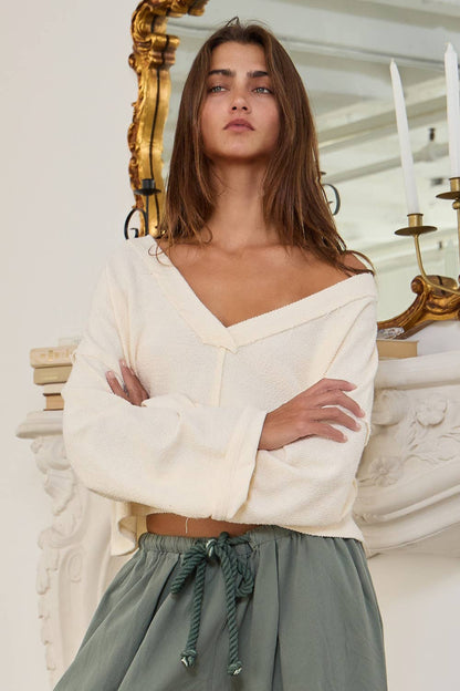 June Pullover Crop Top