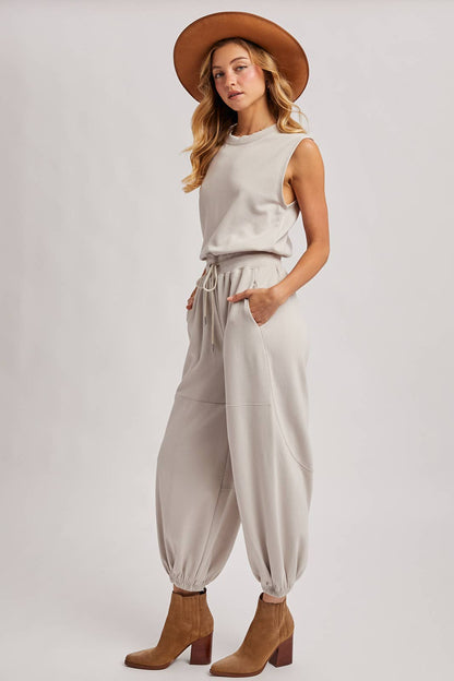Jannie Jumpsuit ( Black or Ash )