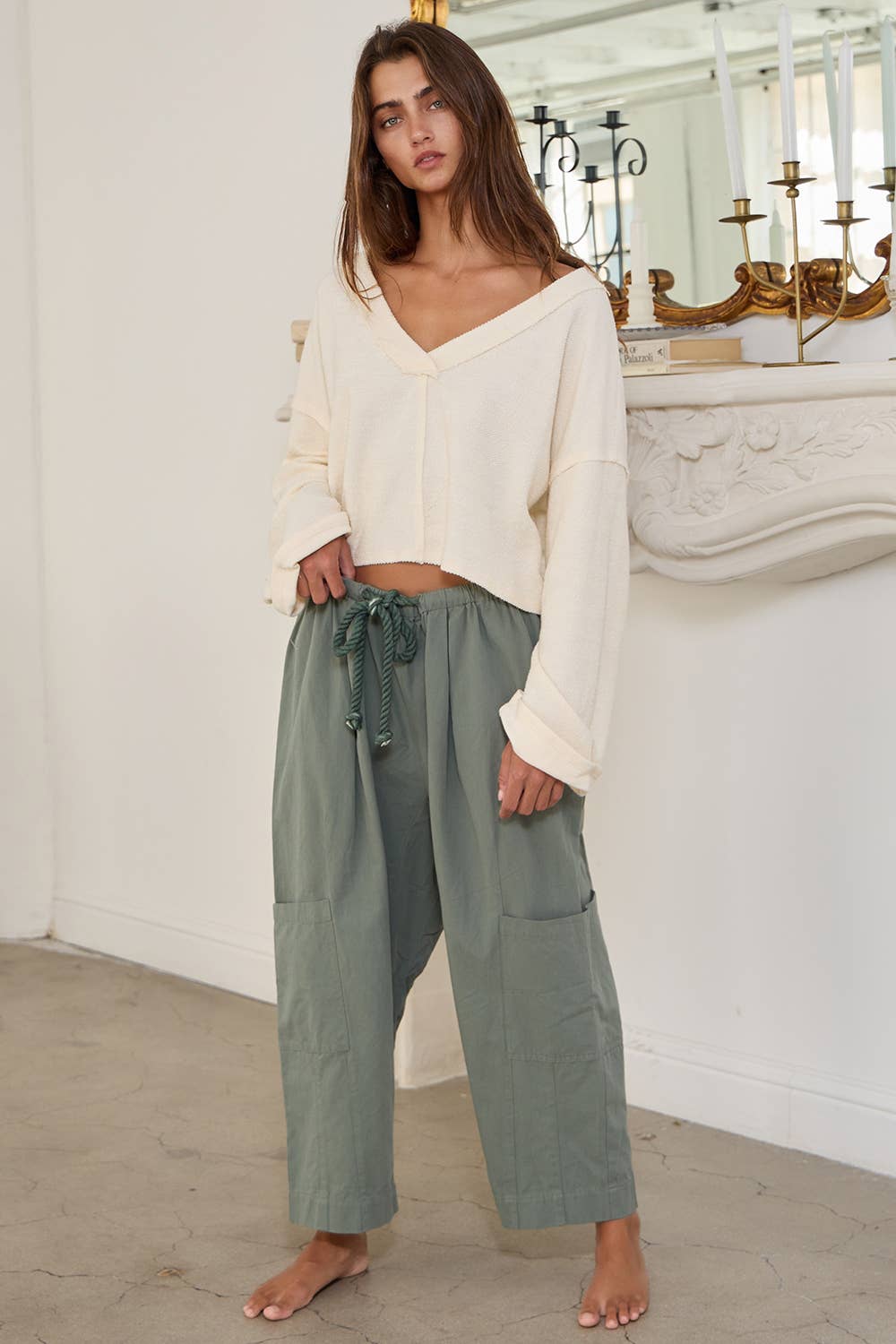 June Pullover Crop Top
