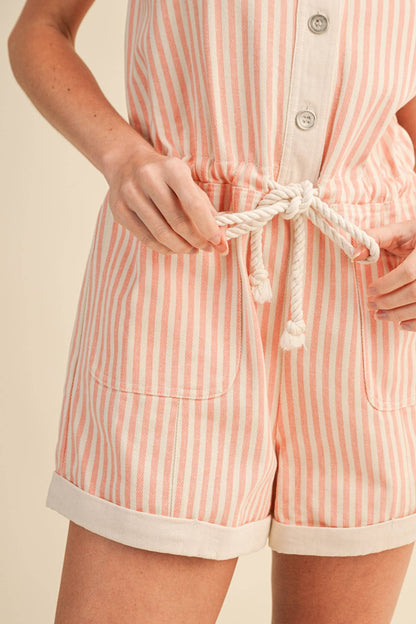 Beach Babe Short Overalls
