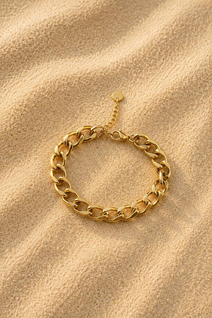 Luxe Gold Chain Link Bracelet