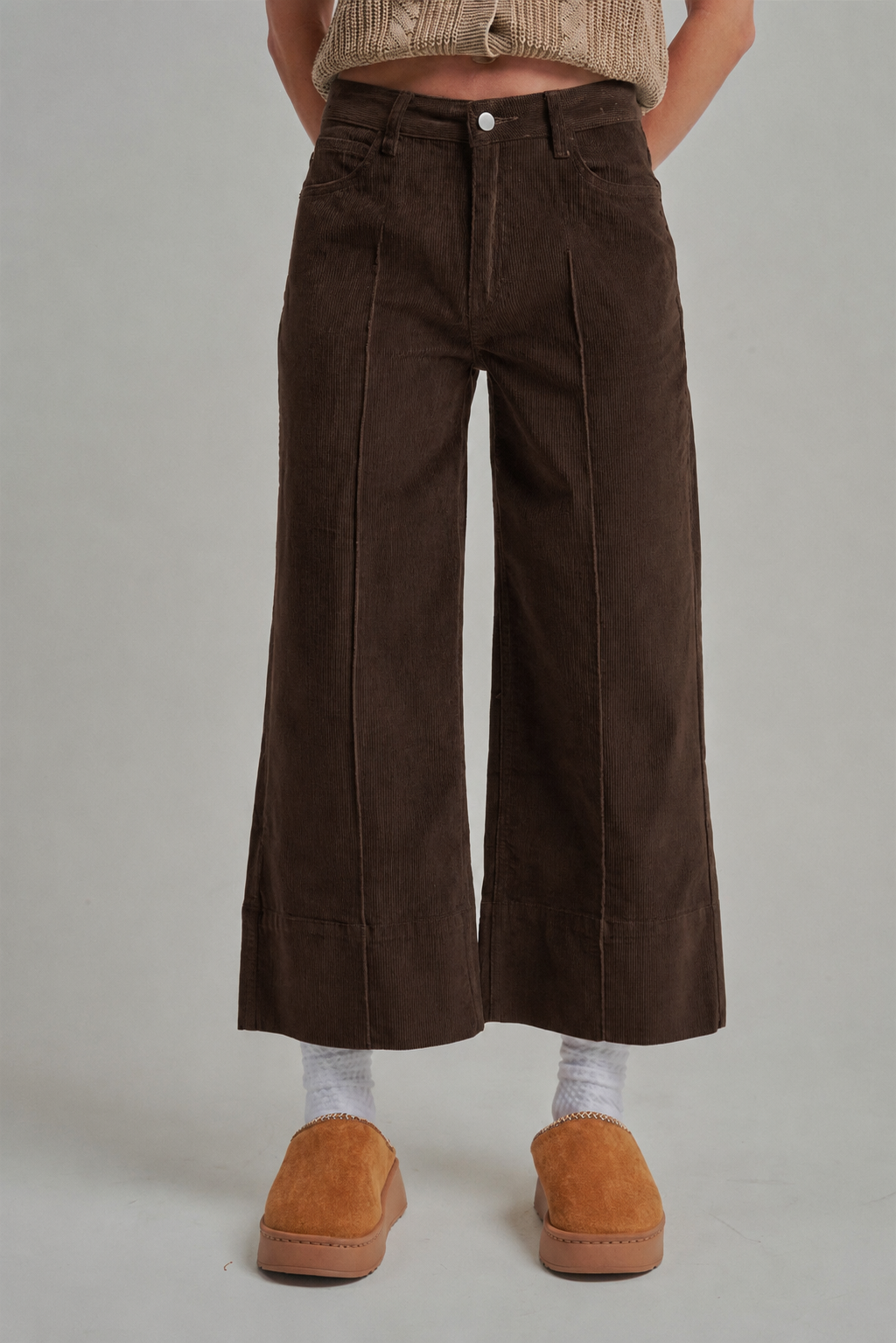 Alisha Corduory Front Seam Pant