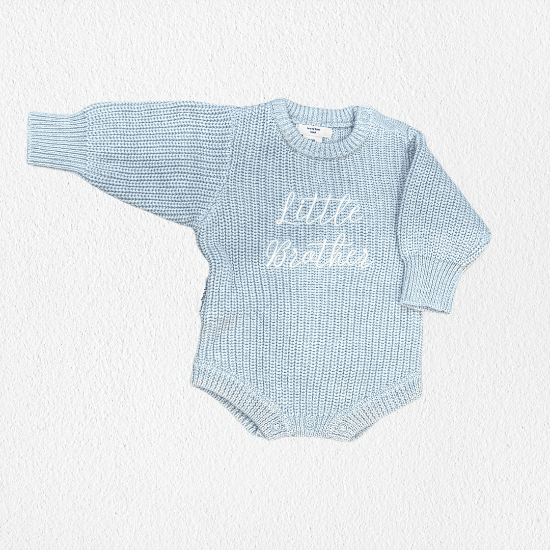 Sibling Announcement Romper - Sister or Brother