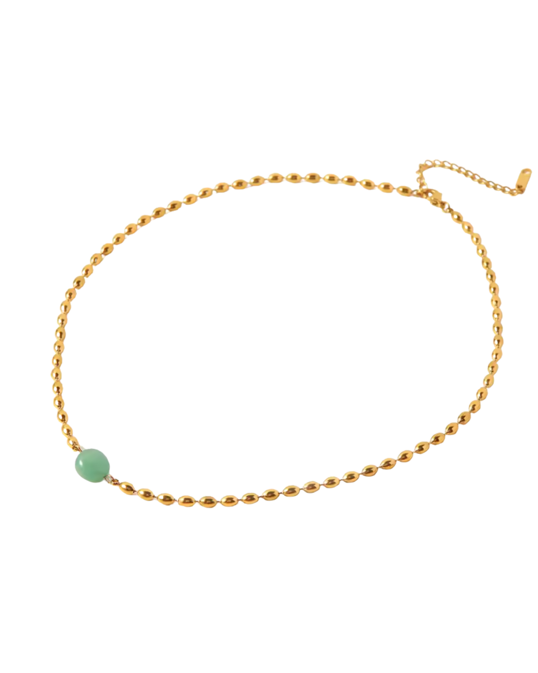 Joey Necklace : Hypoallergenic and Water Resistant (Pearl or Mint)