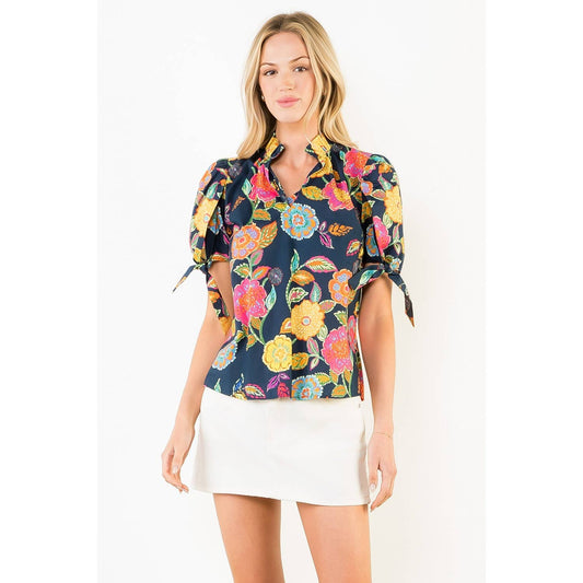Vanessa Floral Top