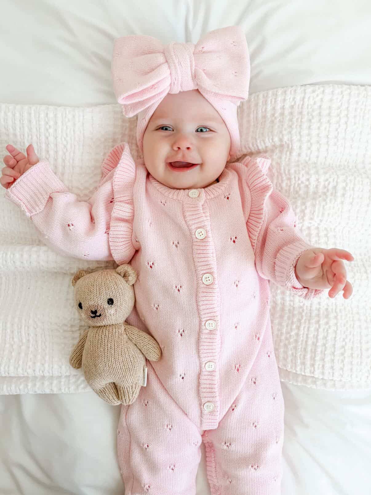 Knit Bow Headband