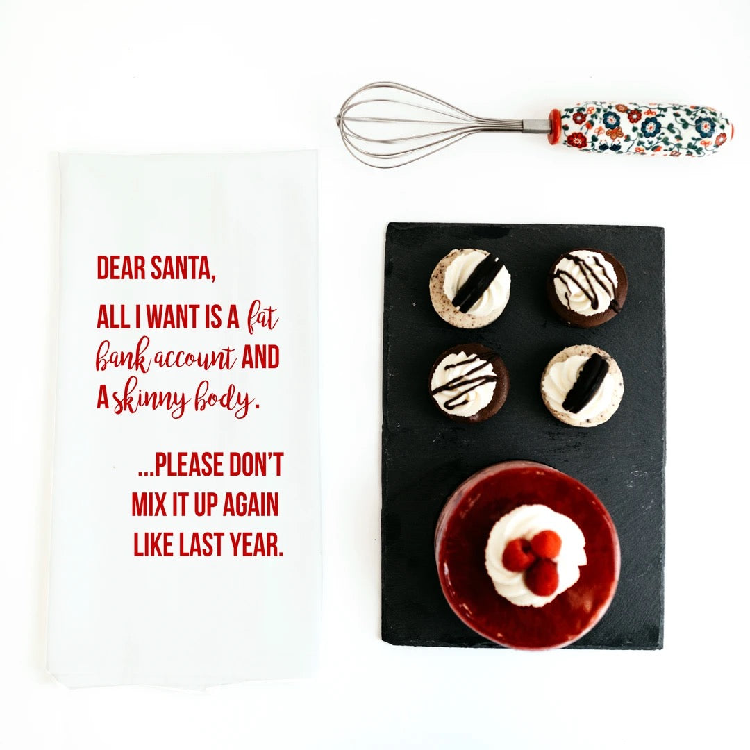 Dear Santa | Tea Towel